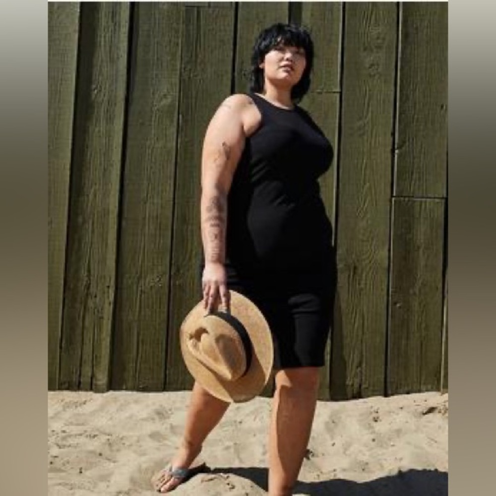Torrid Midi Rib Bodycon Dress 2X
